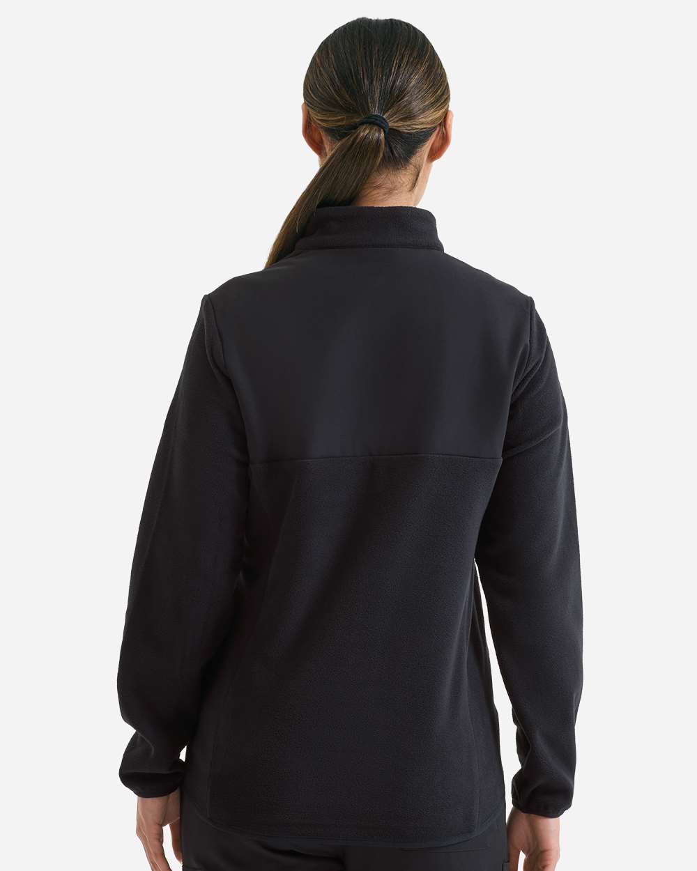 Onna Nn802 Women’s Agility Panelled Fleece Full-zip Jacket - Exact Black