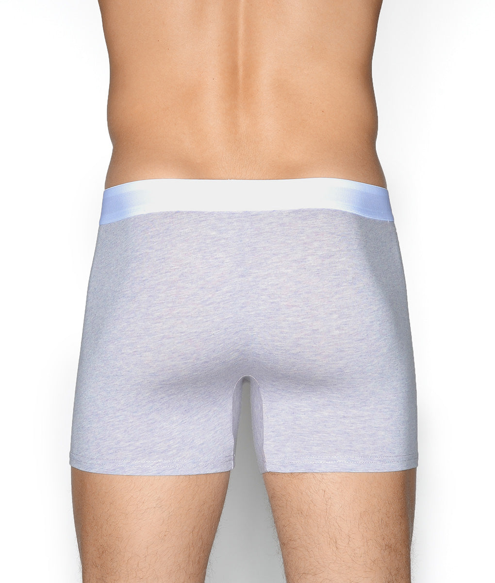 Wood Boxer Brief with White Stripe