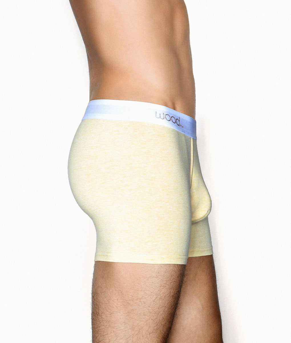 Wood Boxer Brief with White Stripe