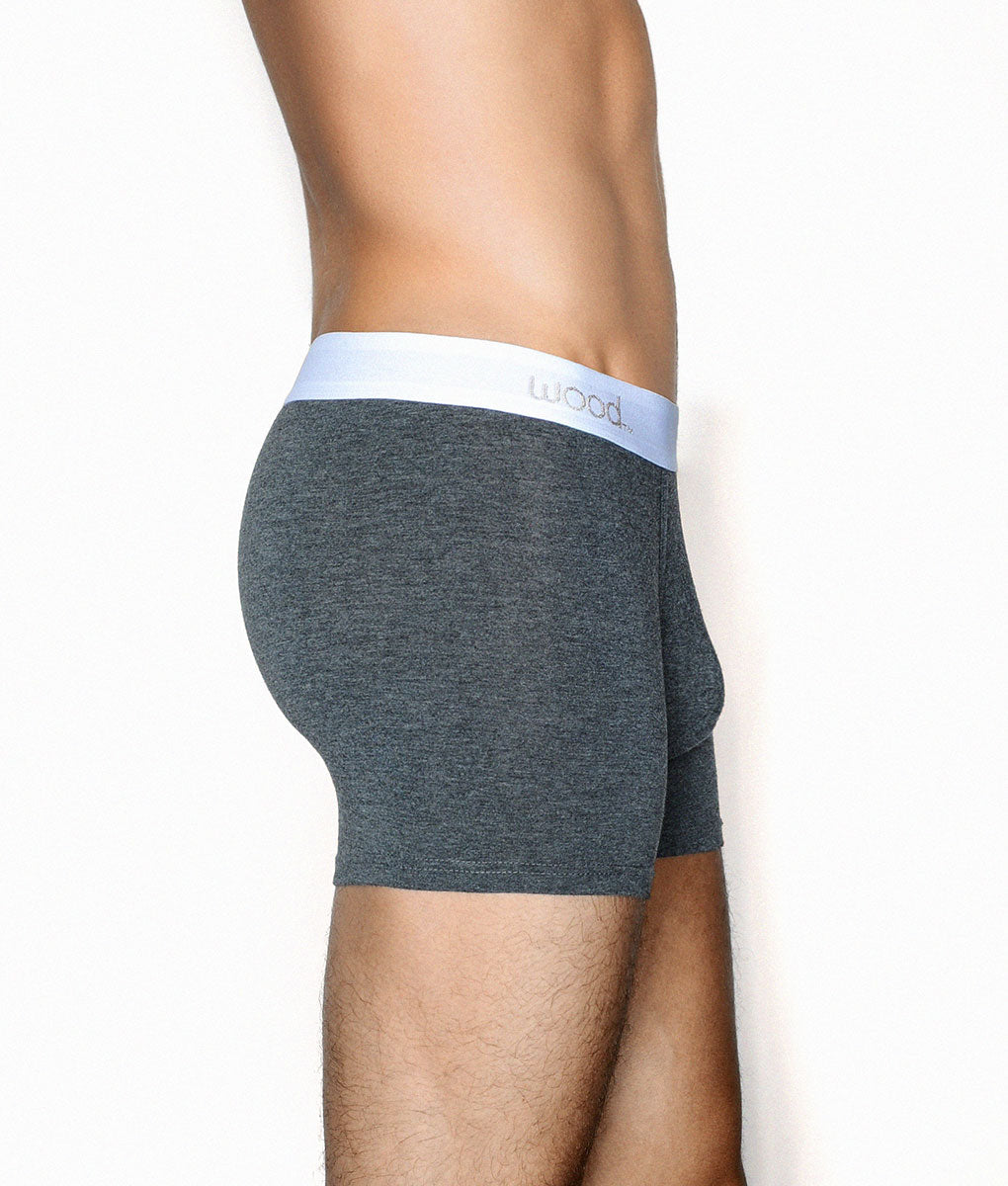 Wood Boxer Brief with White Stripe