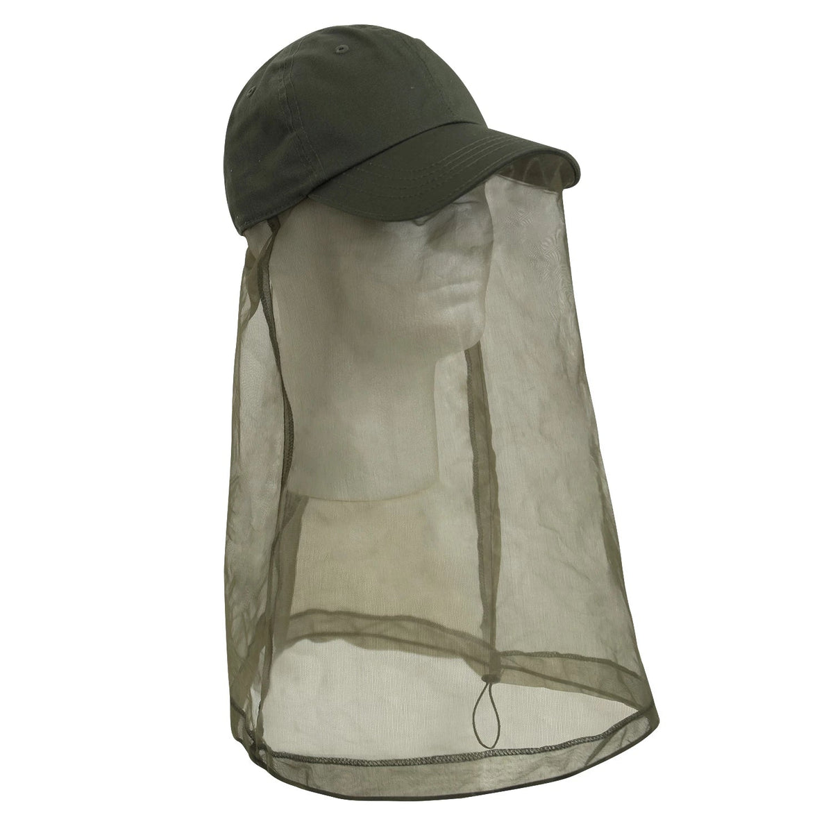 Operator Cap with Mosquito Net