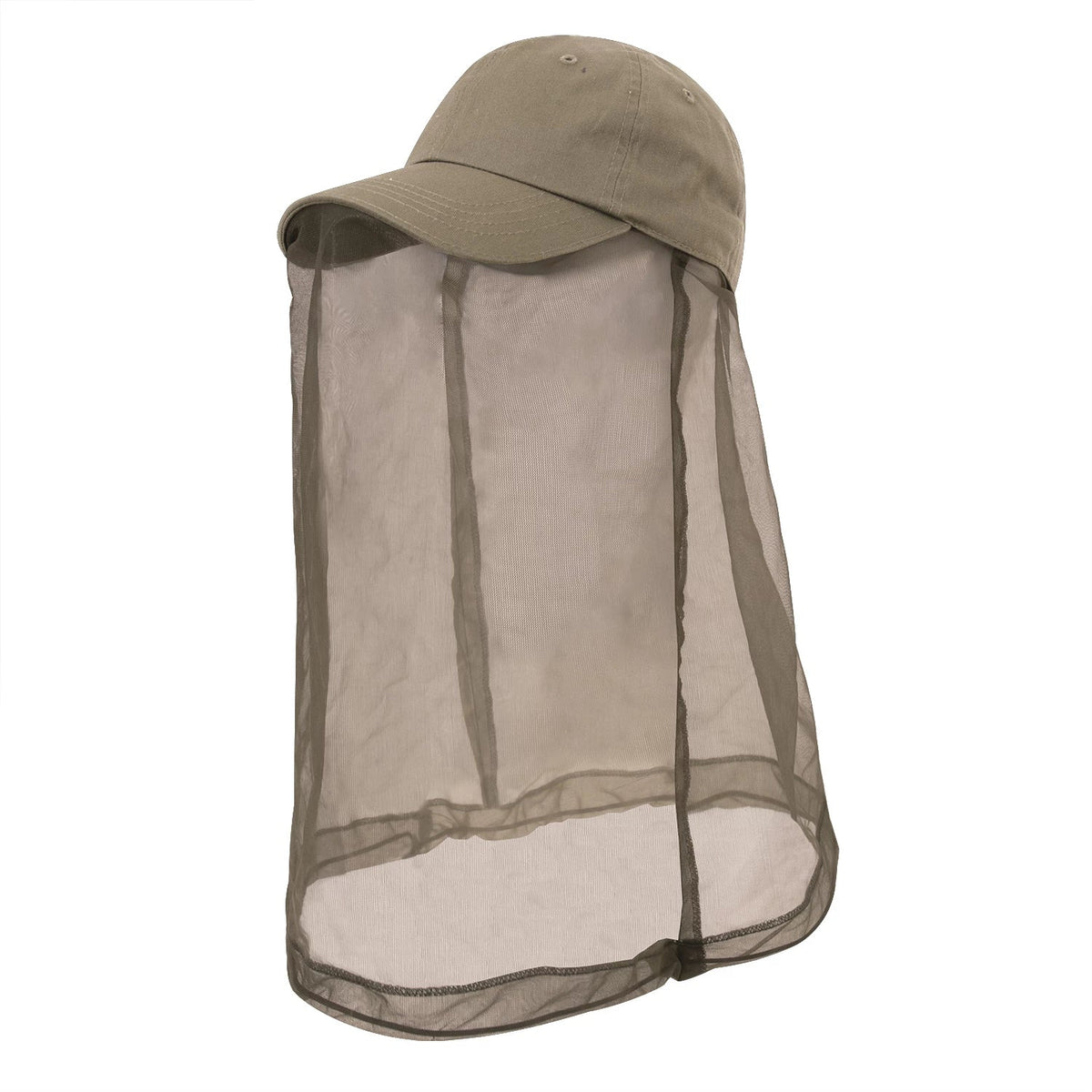 Operator Cap with Mosquito Net