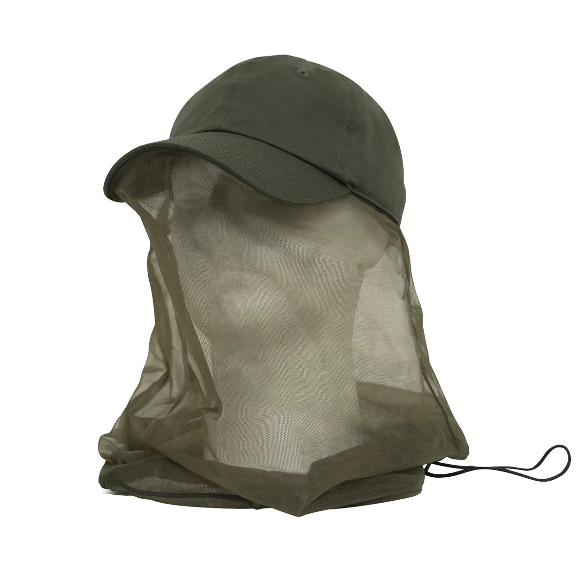 Operator Cap with Mosquito Net