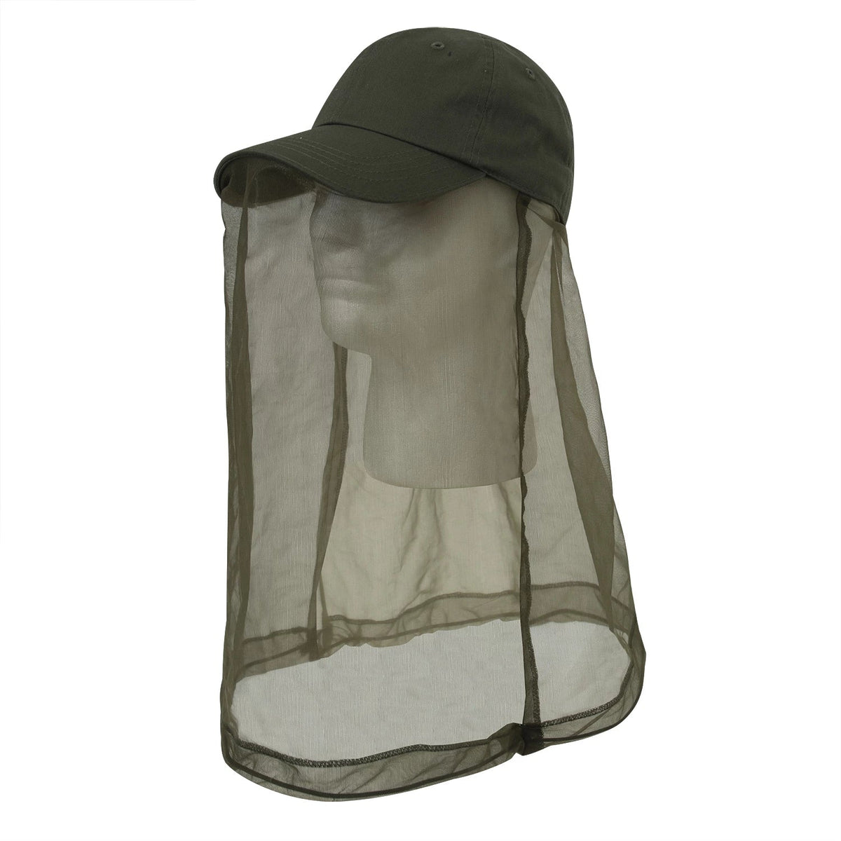 Operator Cap with Mosquito Net