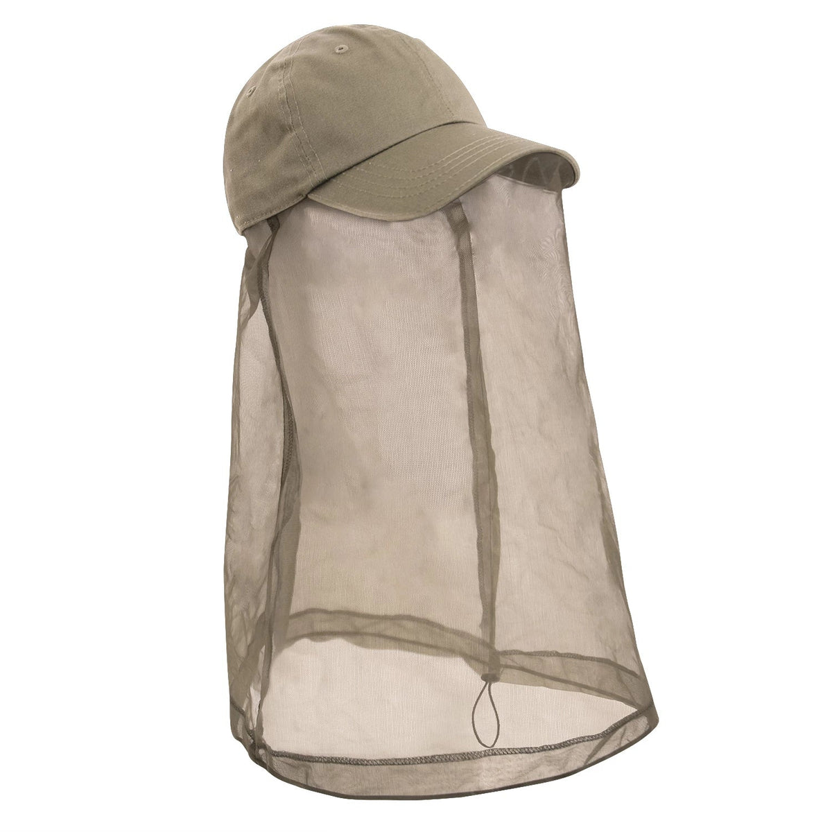 Operator Cap with Mosquito Net