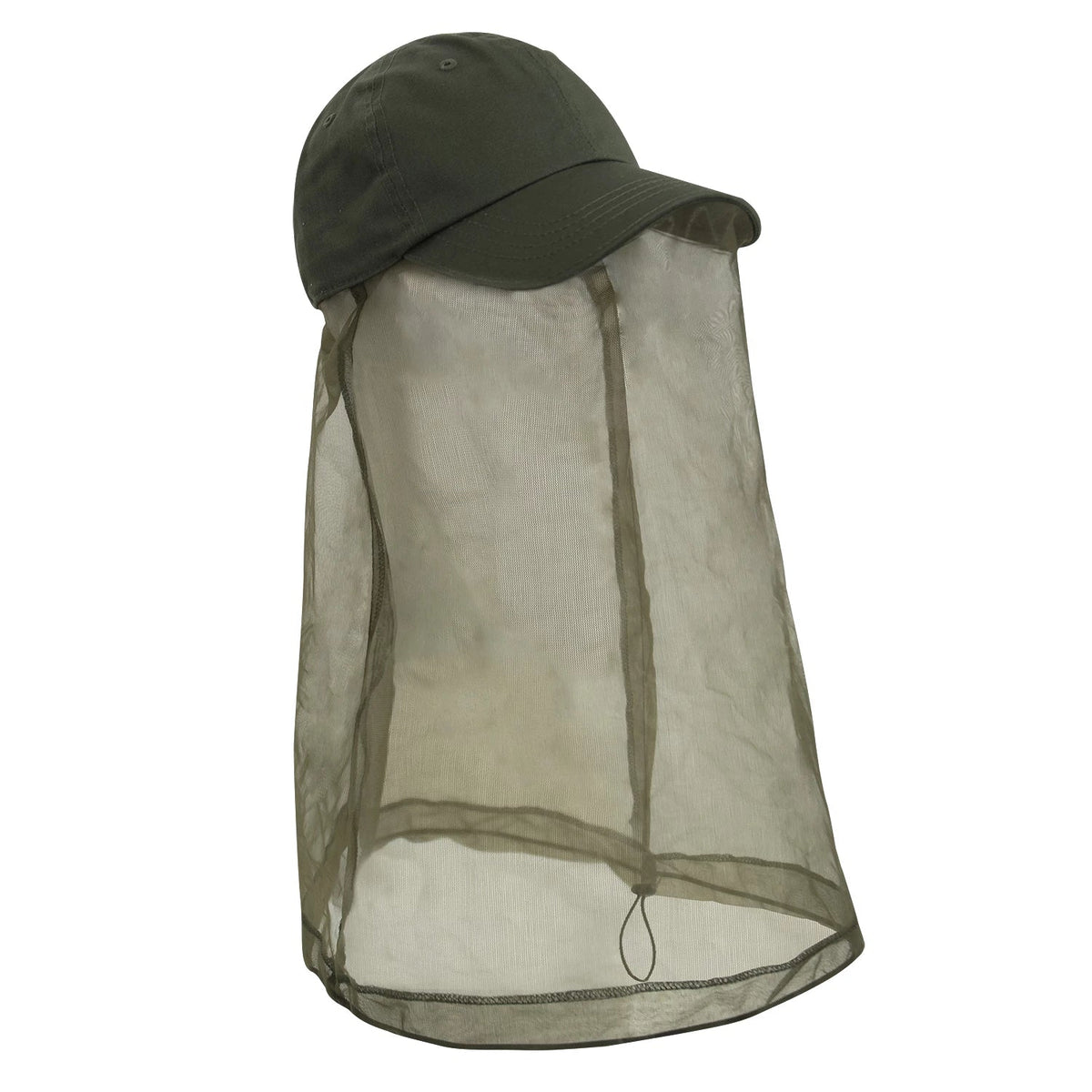 Operator Cap with Mosquito Net