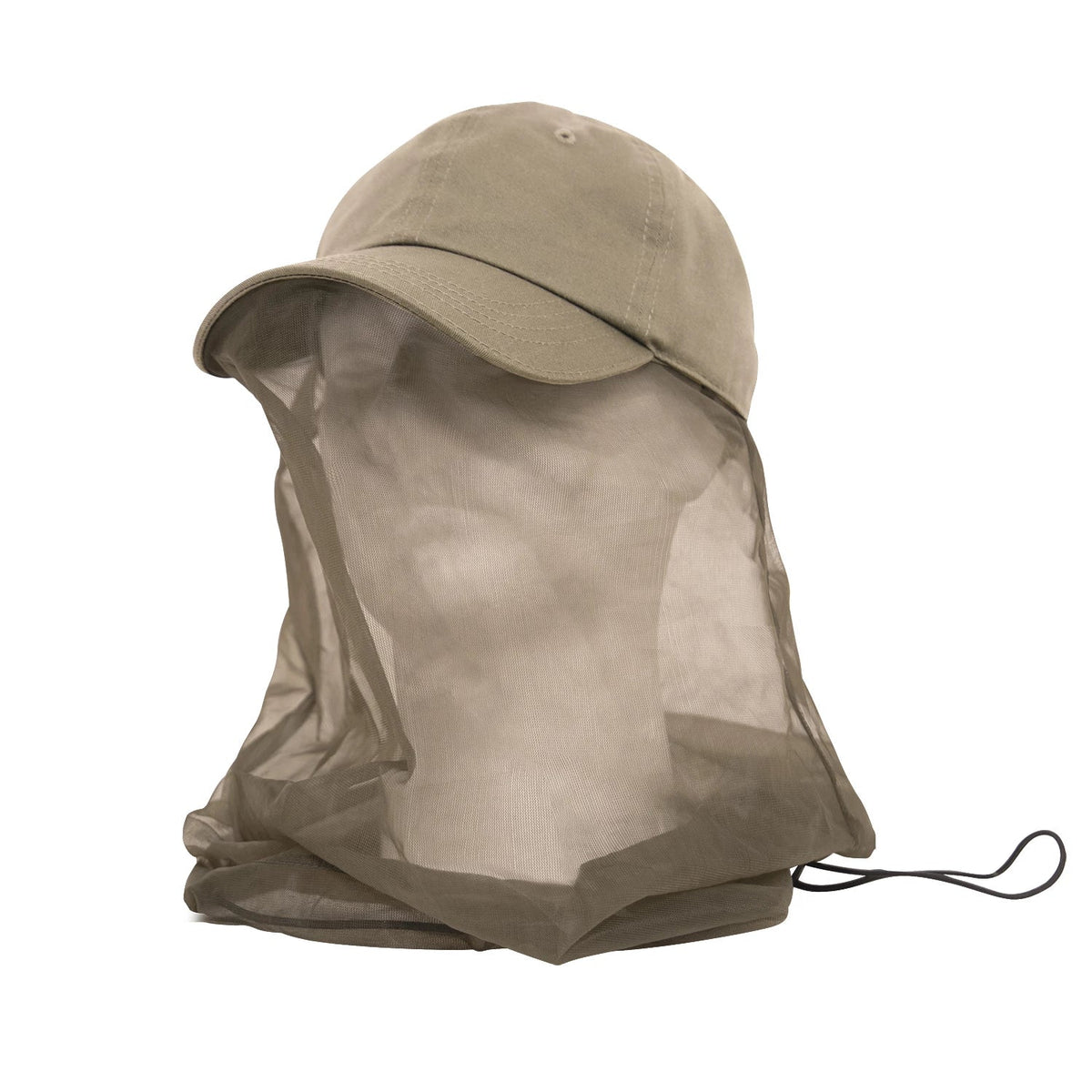 Operator Cap with Mosquito Net