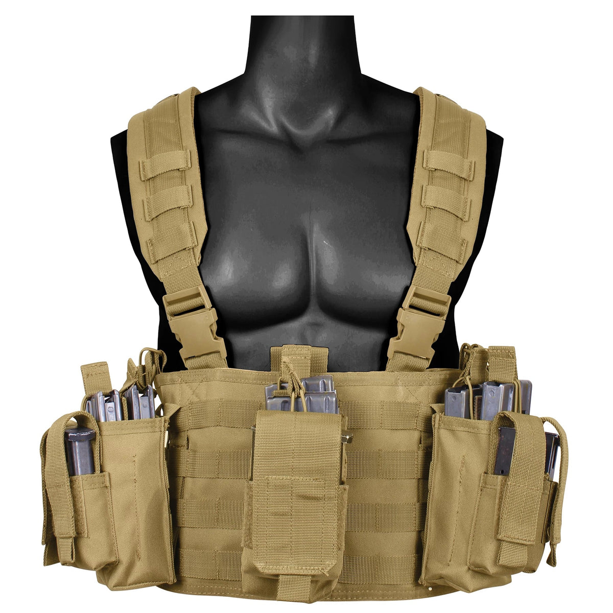Operators Tactical Chest Rig - Coyote Brown
