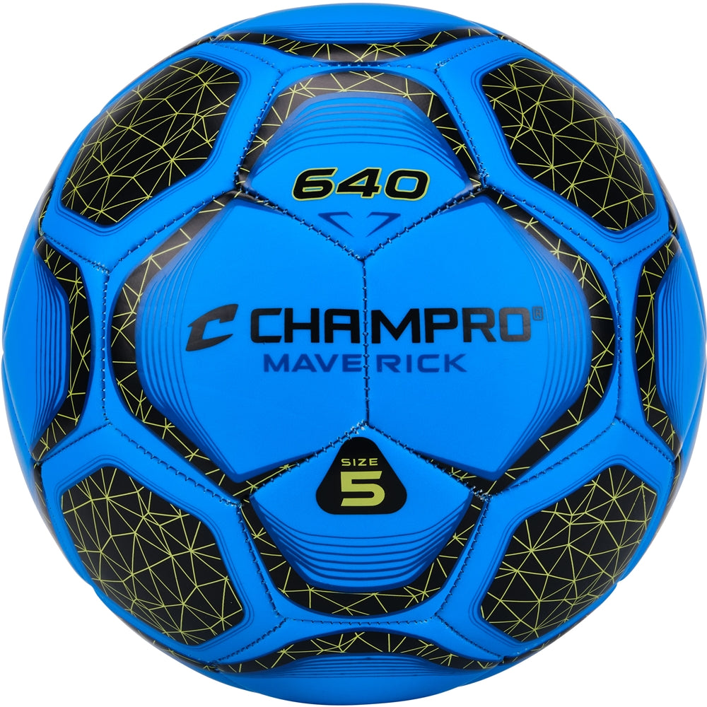 OPTIC BLUE Maverick Soccer Ball