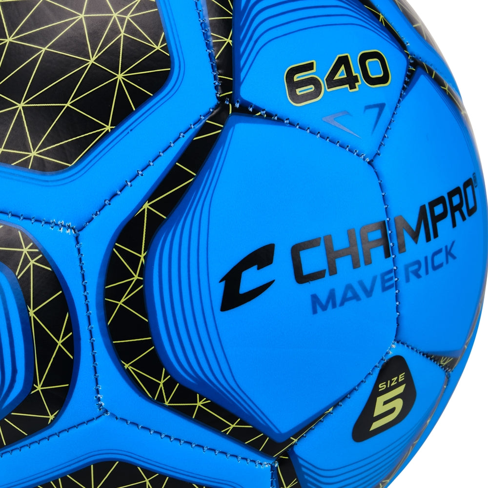 OPTIC BLUE Maverick Soccer Ball
