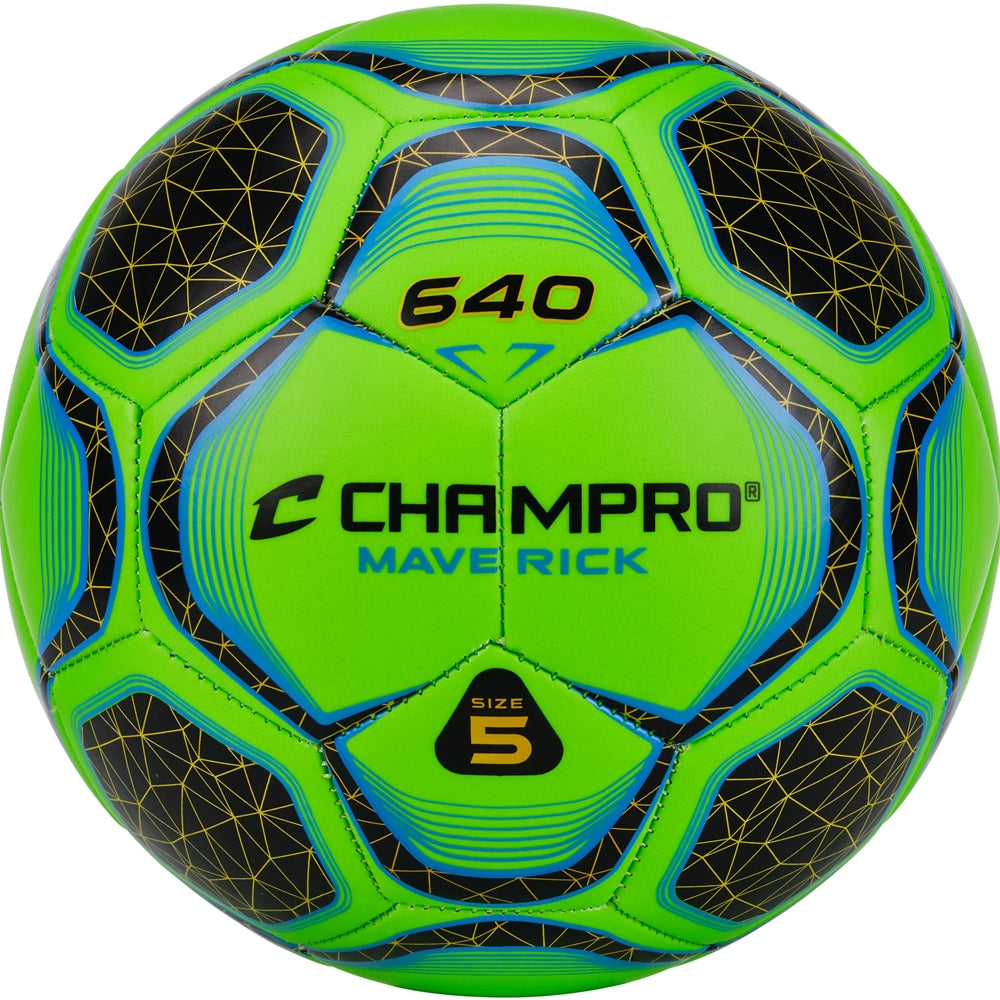 OPTIC GREEN Maverick Soccer Ball
