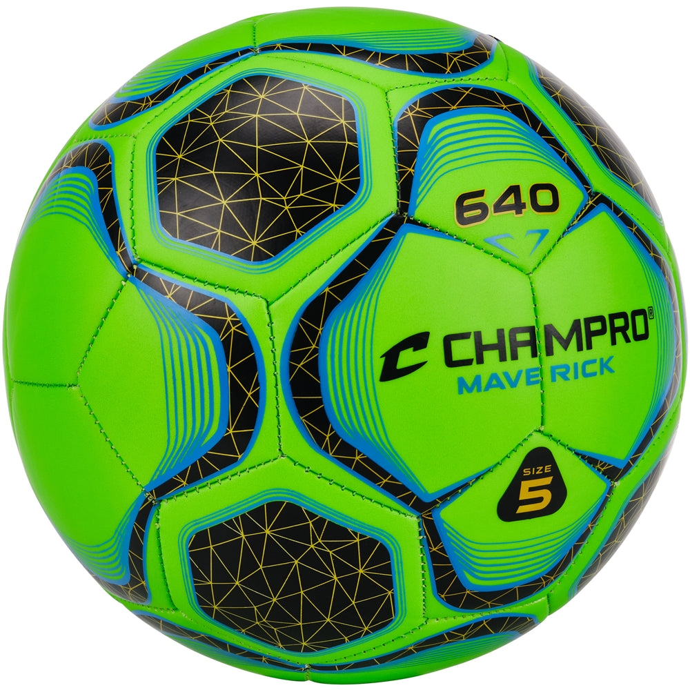 OPTIC GREEN Maverick Soccer Ball