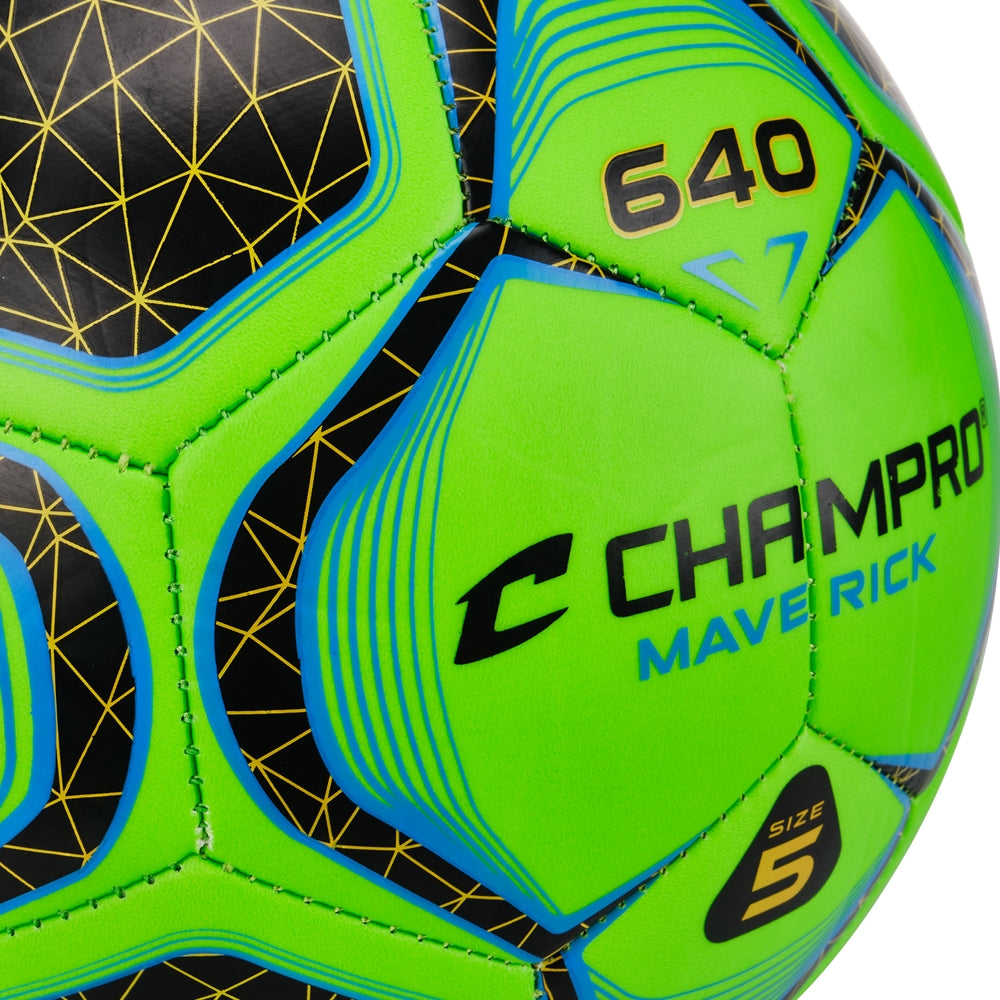 OPTIC GREEN Maverick Soccer Ball