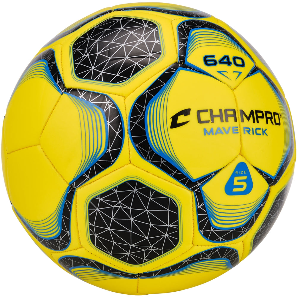 OPTIC YELLOW Maverick Soccer Ball