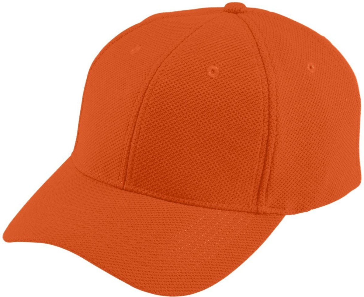 ORANGE ADJUSTABLE WICKING MESH CAP