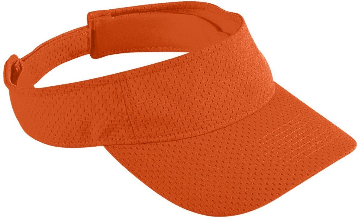 ORANGE ATHLETIC MESH VISOR