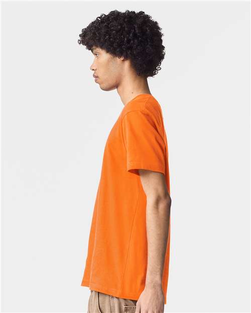Orange Fine Jersey Tee - 2001