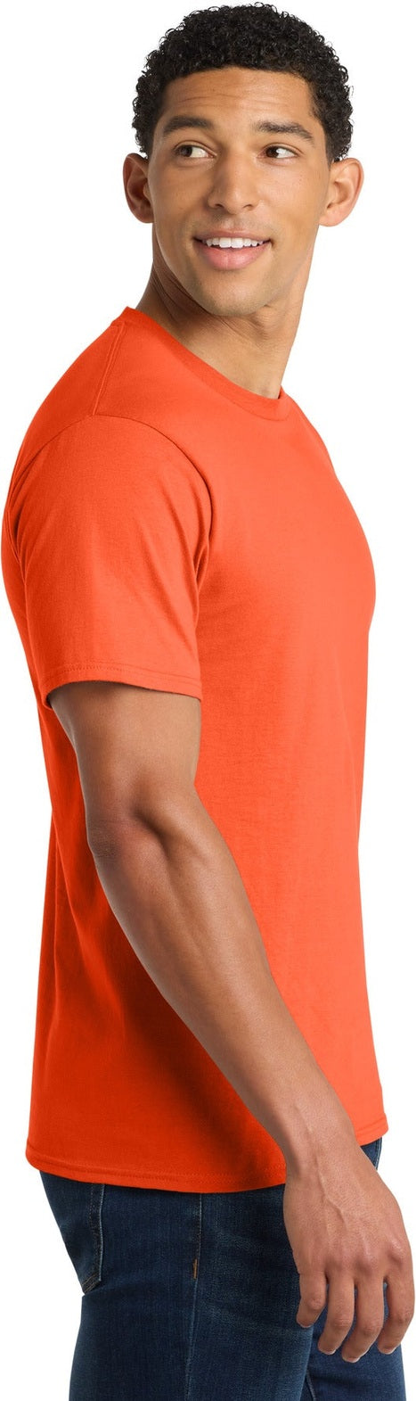 Orange Port & Co Fan Favorite Tee. PC450