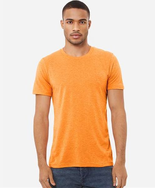 Orange Triblend Triblend Tee - 3413
