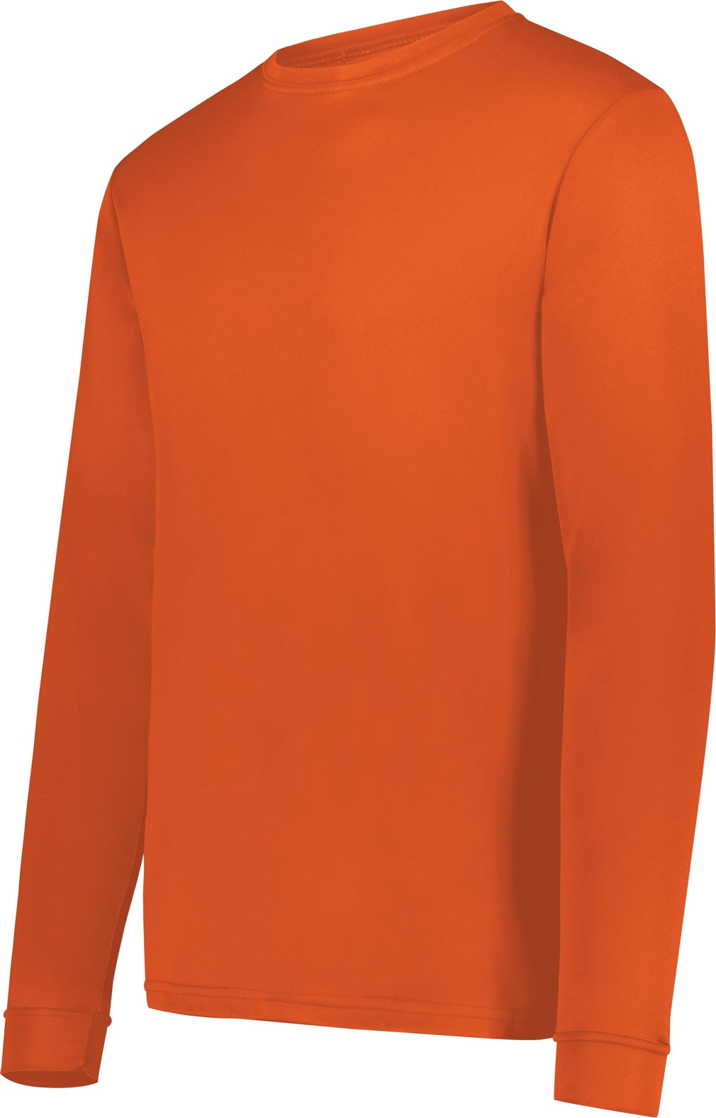 ORANGE WICKING LONG SLEEVE T-SHIRT