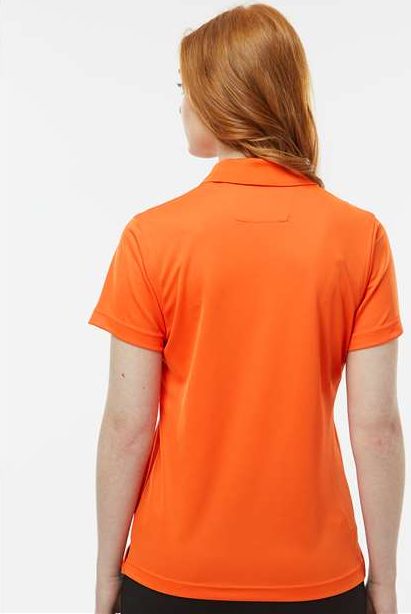 Orange Women's Saratoga Performance Mini Mesh Polo - 104