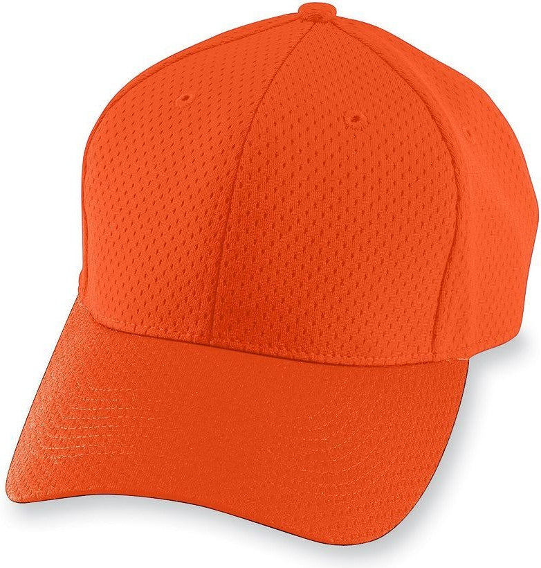 ORANGE YOUTH ATHLETIC MESH CAP
