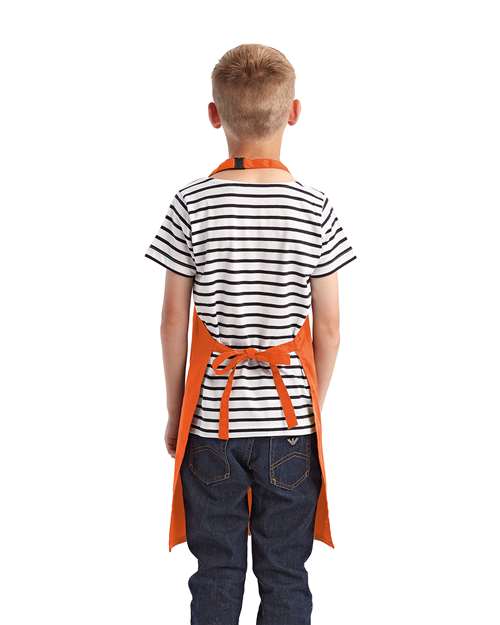 Orange Youth Recycled Apron - RP149