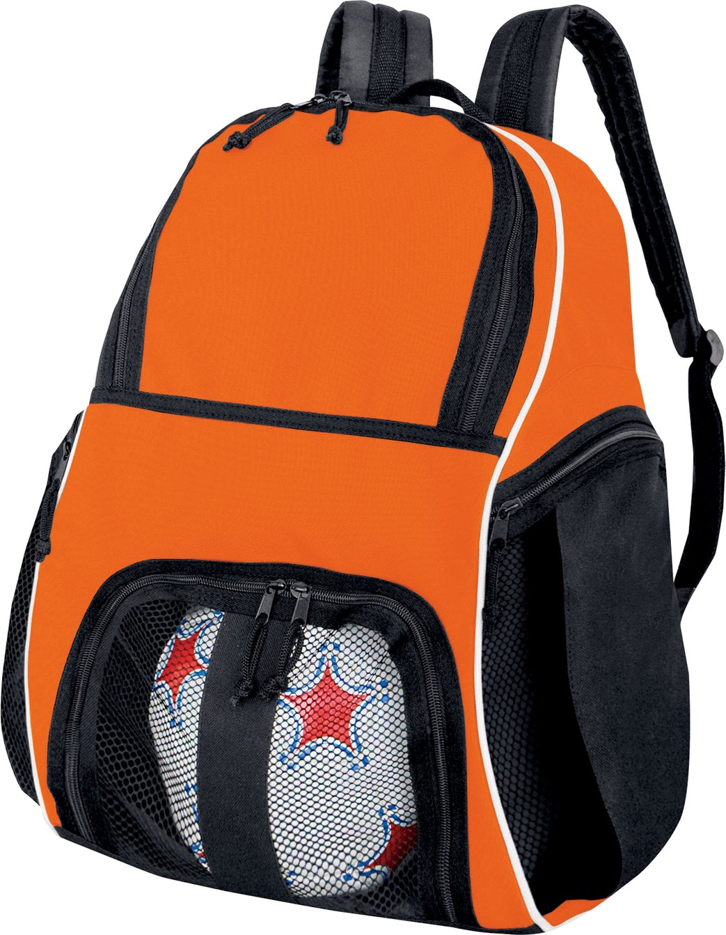 ORANGE/BLACK/WHITE PLAYER BACKPACK