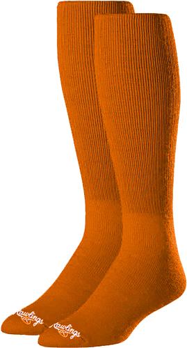 Rawlings Over-The-Calf Baseball Socks (2 Pair) - Light Orange