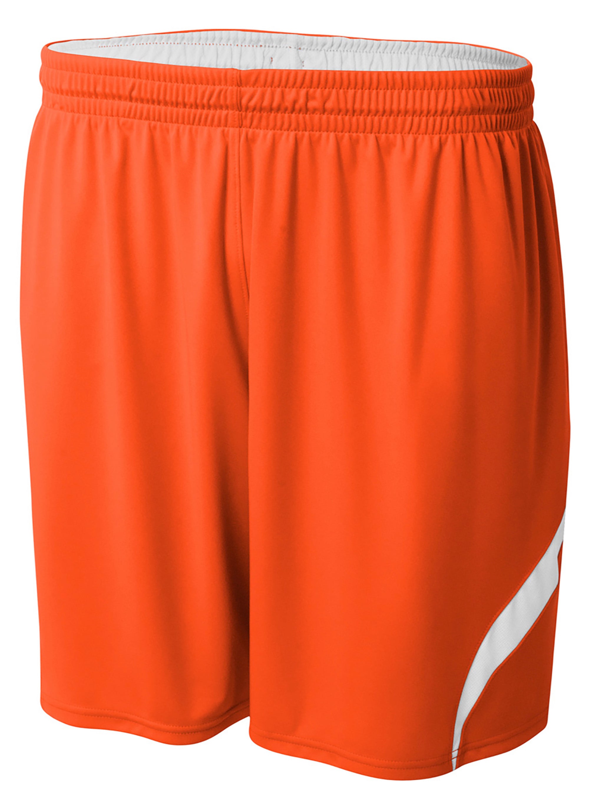 ORANGE/WHITE A4 6" Youth Double Double Rweversible Short  grouped