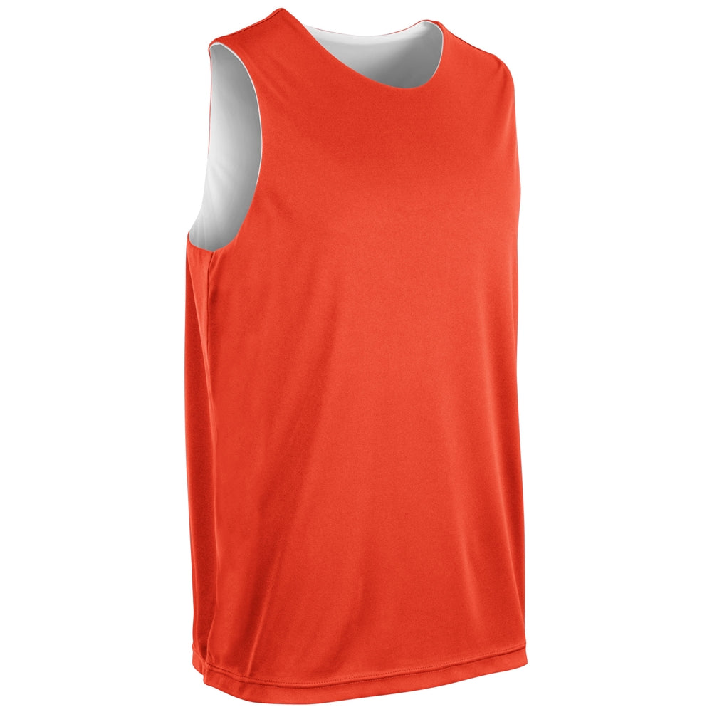 ORANGE,WHITE Vision Reversible Basketball Jersey
