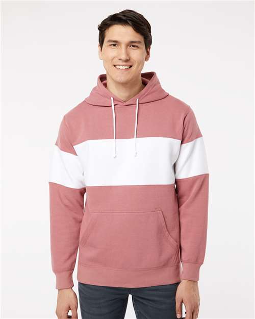 Orchid Ice Classic Fleece Colorblocked Hooded Sweatshirt - 22709