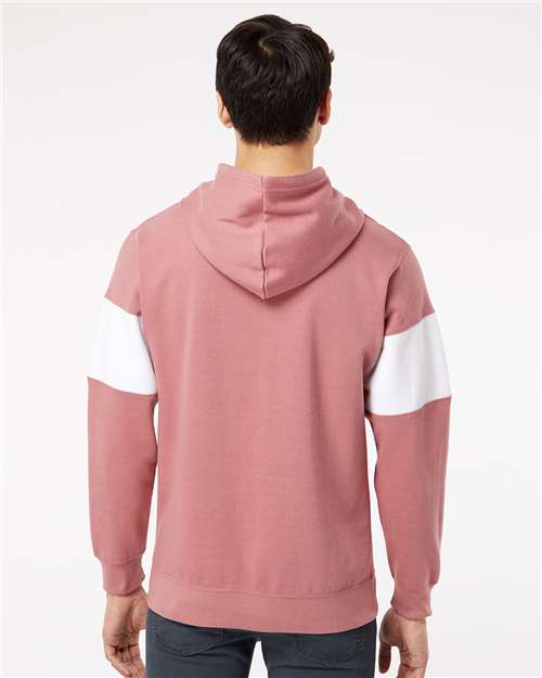 Orchid Ice Classic Fleece Colorblocked Hooded Sweatshirt - 22709