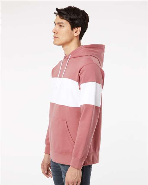 Orchid Ice Classic Fleece Colorblocked Hooded Sweatshirt - 22709