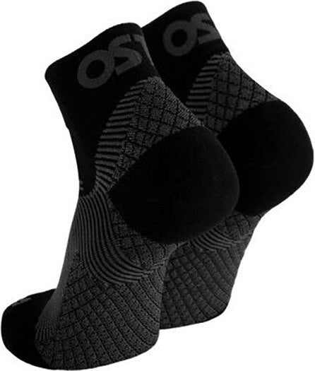 Os1st Fs4 Plantar Fasciitis Quarter Crew (1x) - Black