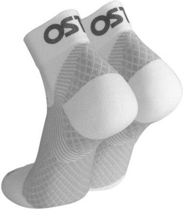 Os1st Fs4 Plantar Fasciitis Quarter Crew (1x) - White