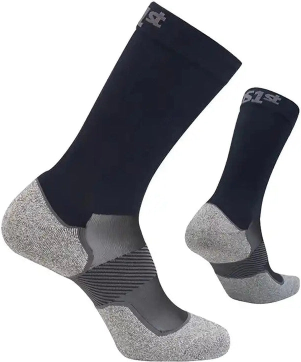 Os1st Pb4 Pickleball Crew (1x) Socks - White