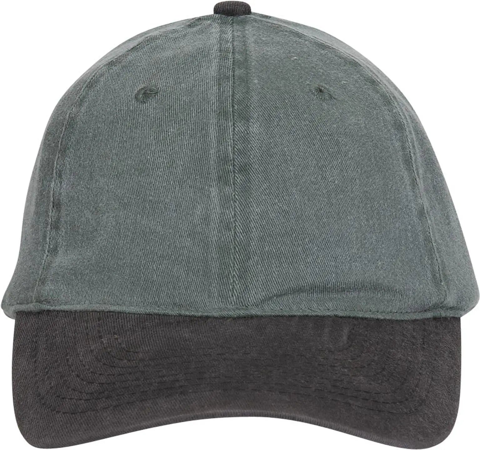 Otto 10-271 ?Otto Flex’ Fitted 6 Panel Low Profile Dad Cap - Blk/dk.grn