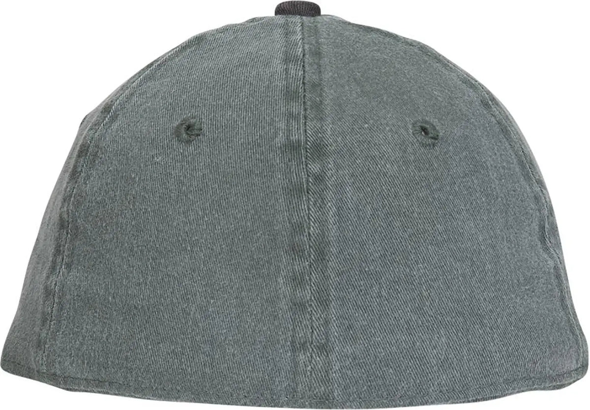 Otto 10-271 ?Otto Flex’ Fitted 6 Panel Low Profile Dad Cap - Blk/dk.grn