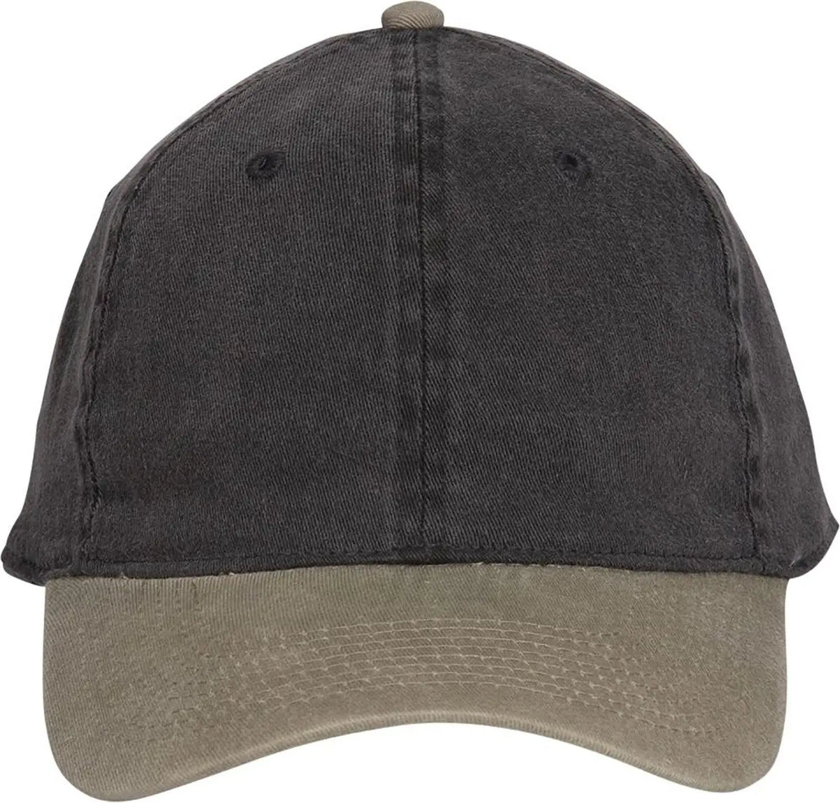 Otto 10-271 ?Otto Flex’ Fitted 6 Panel Low Profile Dad Cap - Kha/blk