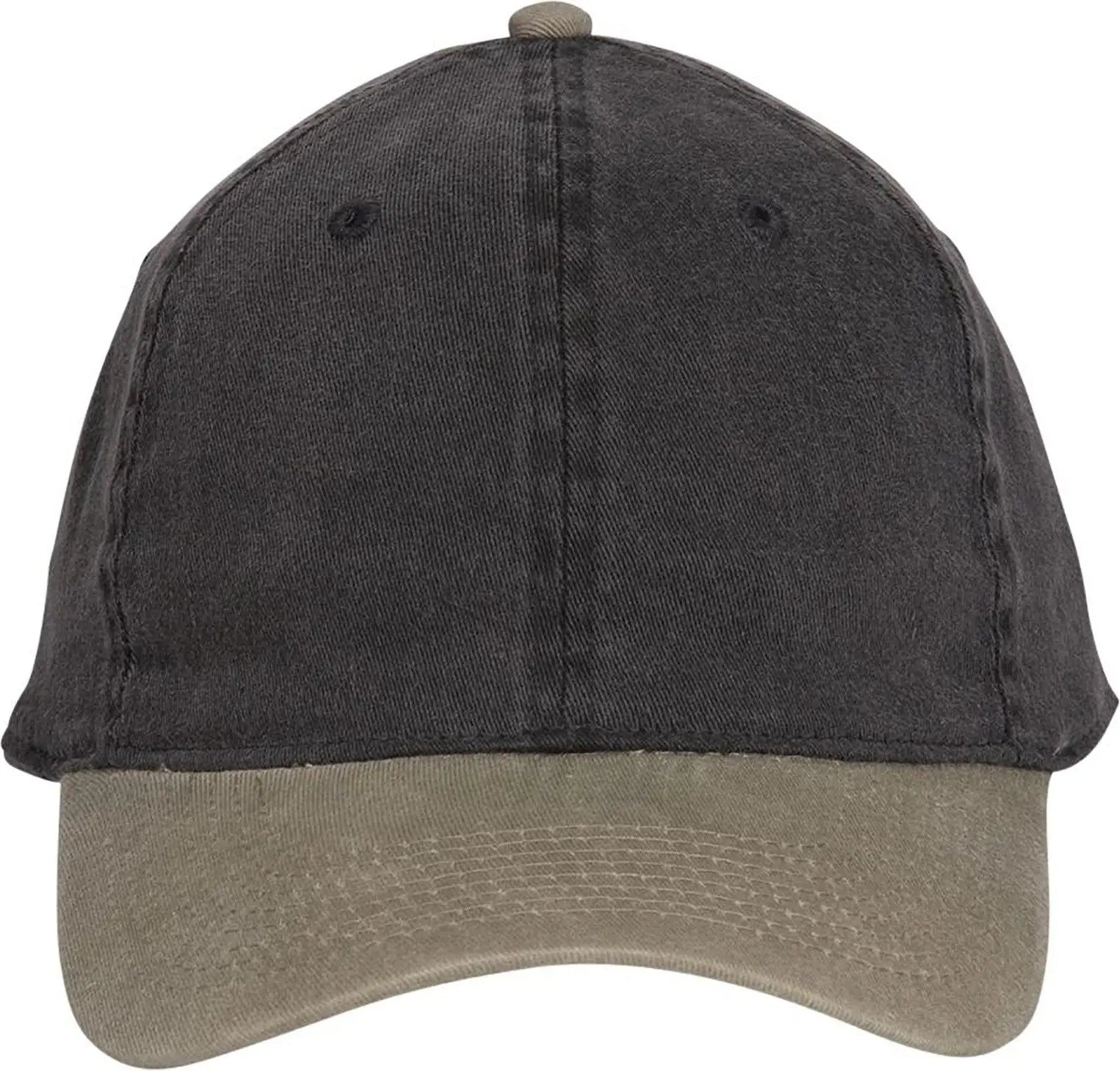 Otto 10-271 ?Otto Flex’ Fitted 6 Panel Low Profile Dad Cap - Kha/blk