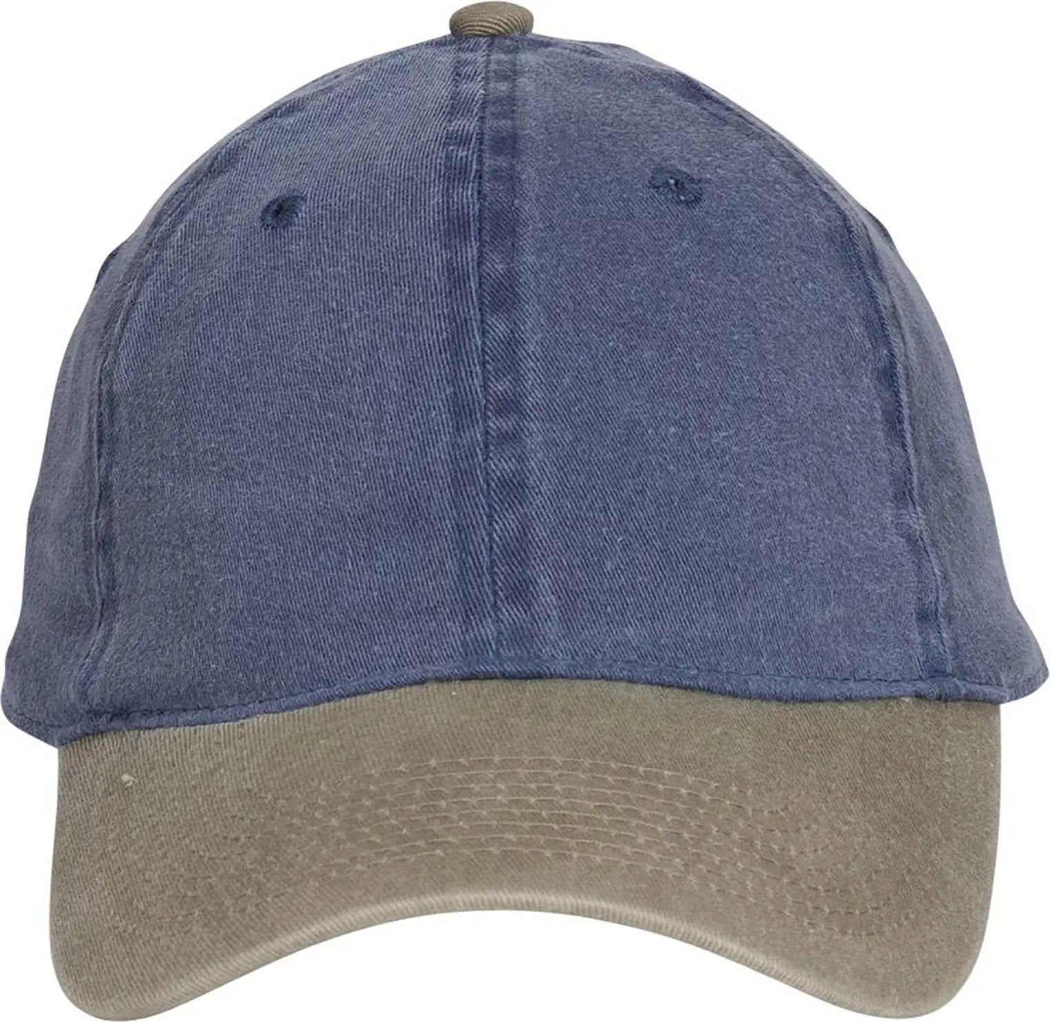 Otto 10-271 ?Otto Flex’ Fitted 6 Panel Low Profile Dad Cap - Kha/nvy