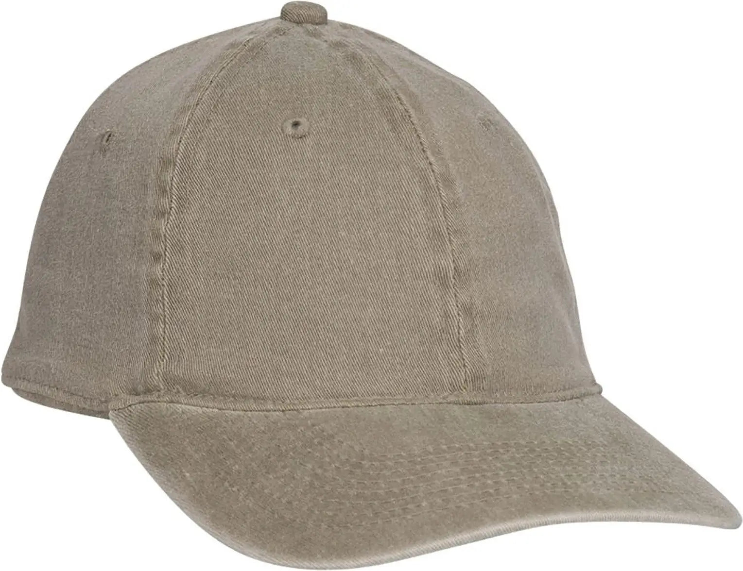 Otto 10-271 ?Otto Flex’ Fitted 6 Panel Low Profile Dad Cap - Khaki - 7’’ - 7 1/4’’
