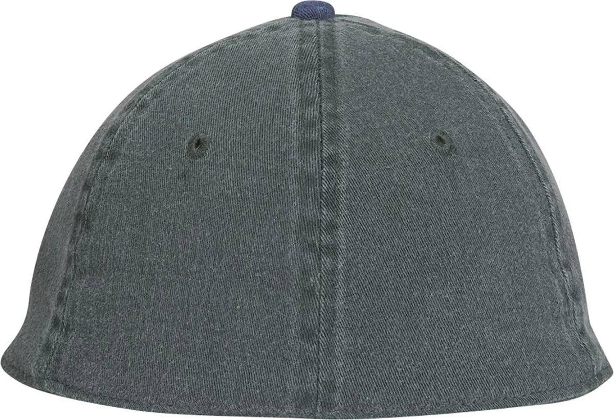 Otto 10-271 ?Otto Flex’ Fitted 6 Panel Low Profile Dad Cap - Nvy/dk.grn