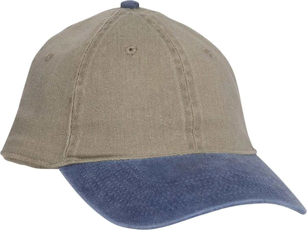Otto 10-271 ?Otto Flex’ Fitted 6 Panel Low Profile Dad Cap - Nvy/kha