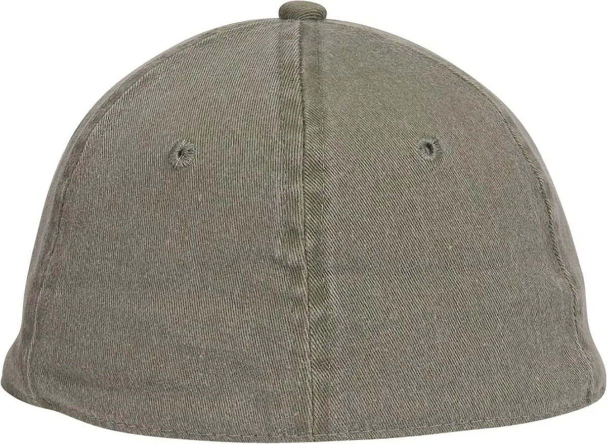 Otto 10-271 ?Otto Flex’ Fitted 6 Panel Low Profile Dad Cap - Ol. Green - 7’’ - 7 1/4’’