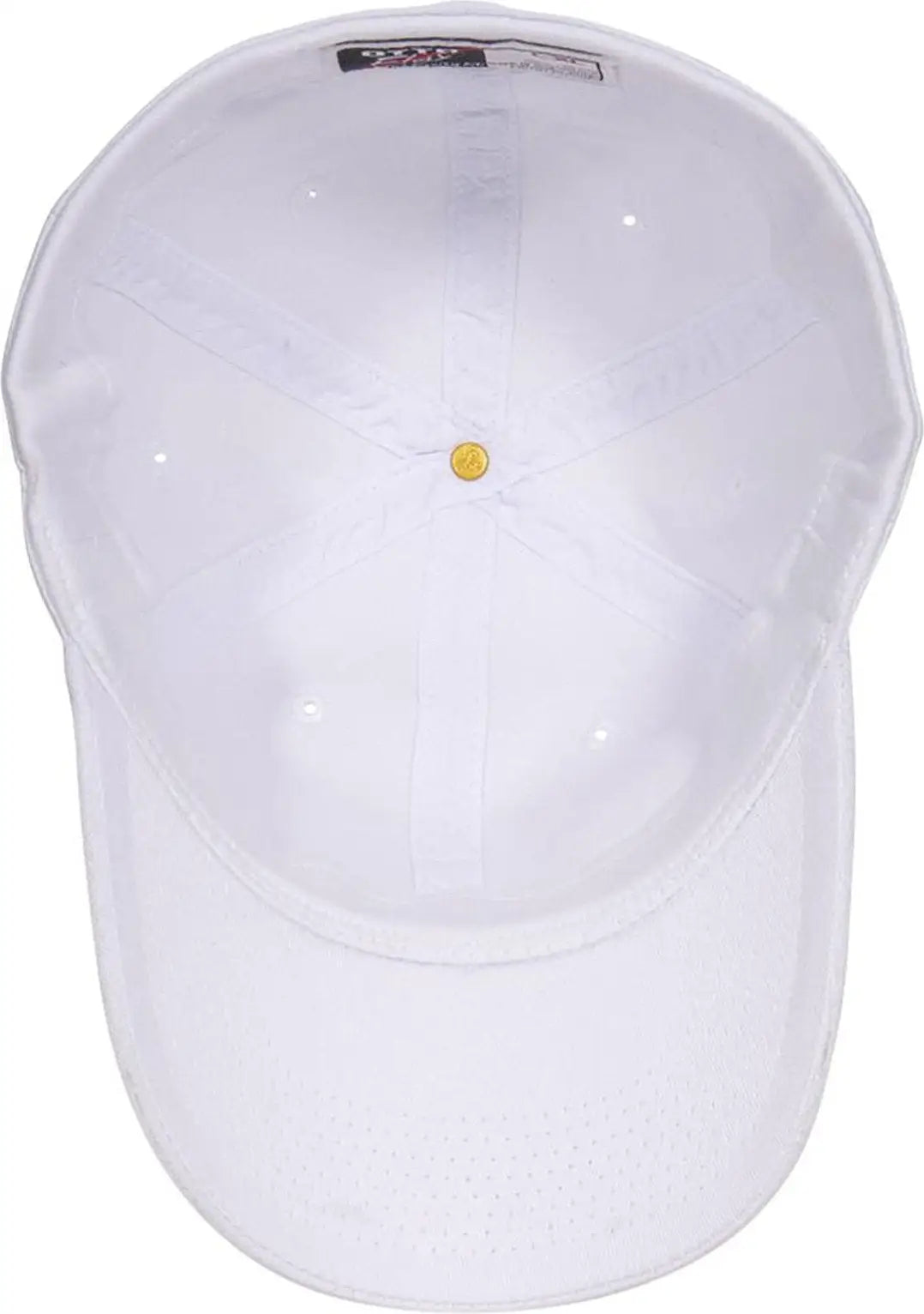 Otto 10-271 ?Otto Flex’ Fitted 6 Panel Low Profile Dad Cap - White - 7’’ - 7 1/4’’