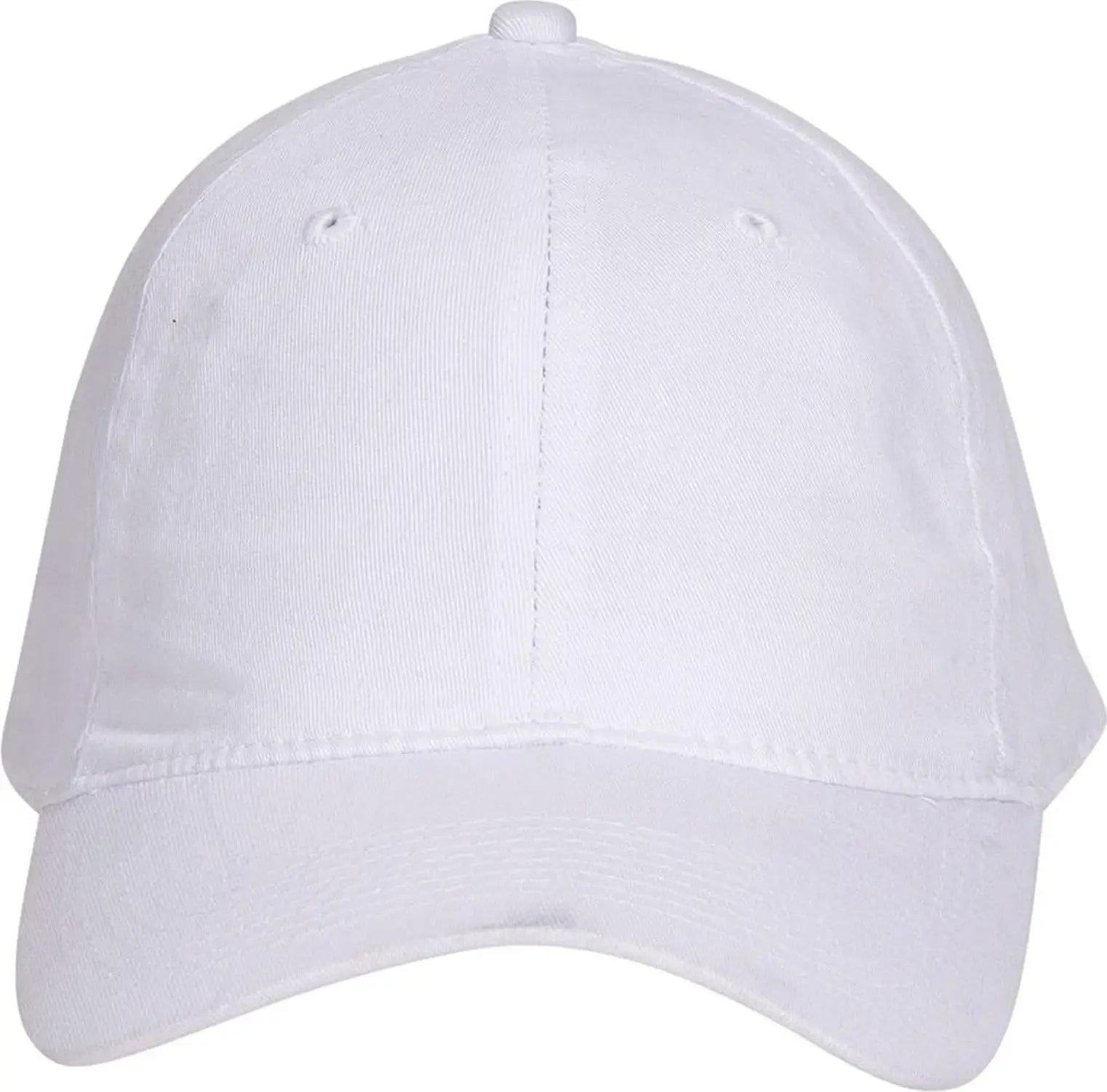 Otto 10-271 ?Otto Flex’ Fitted 6 Panel Low Profile Dad Cap - White - 7’’ - 7 1/4’’
