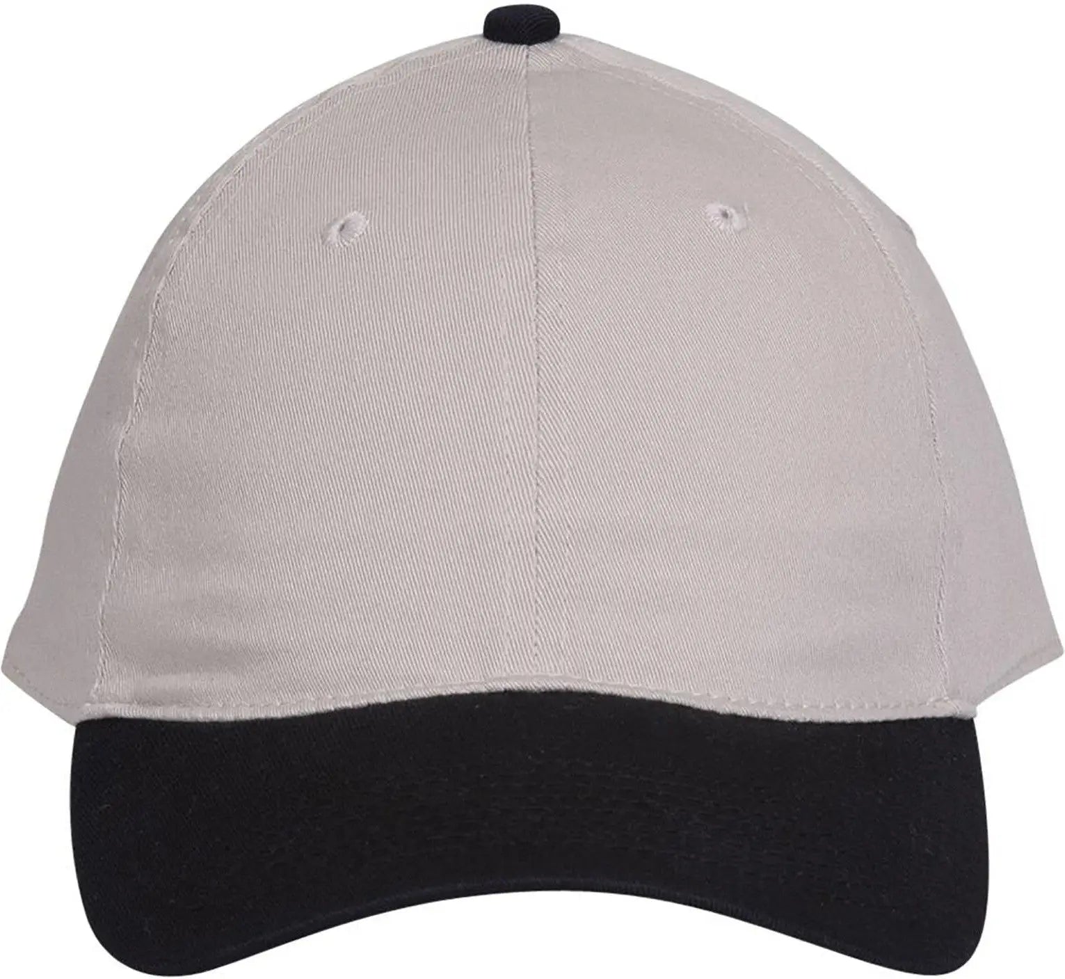 Otto 10-275 ?Otto Flex’ Fitted 6 Panel Low Profile Dad Cap - Blk/stn.gry