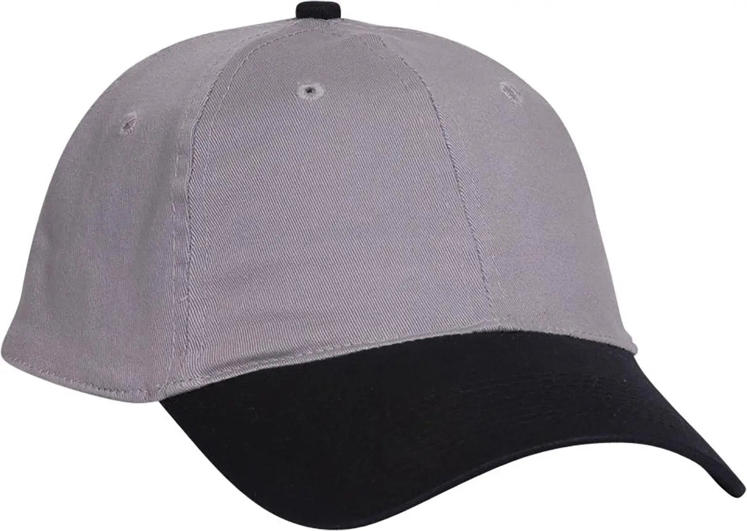 Otto 10-275 ?Otto Flex’ Fitted 6 Panel Low Profile Dad Cap - Gray - 7’’ - 7 1/4’’